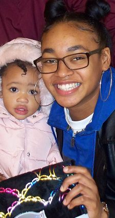 Aniyah and her daughter